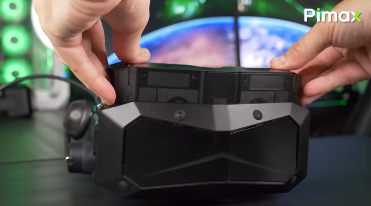 Pimax Crystal Super: Modular VR Headset with Interchangeable