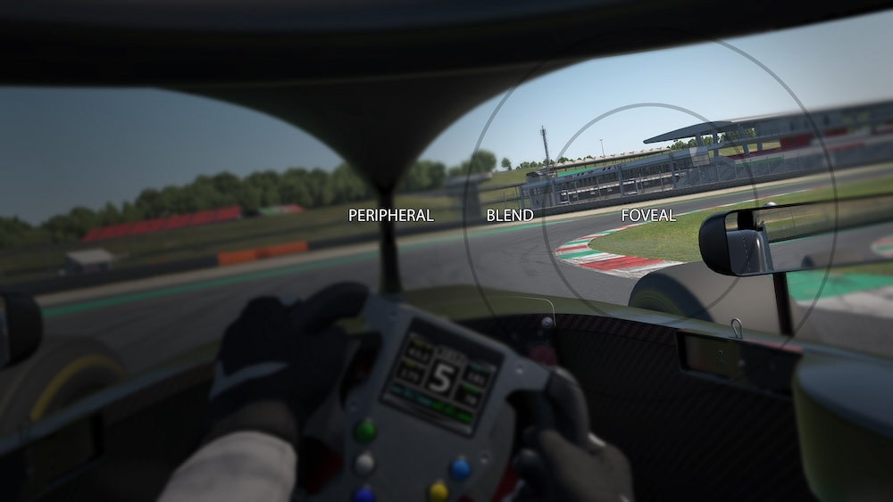 Pimax Crystal Super Performance in iRacing with Eye Tracking