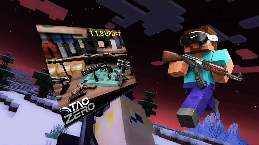 How to Play Minecraft in VR with TaCZ Guns