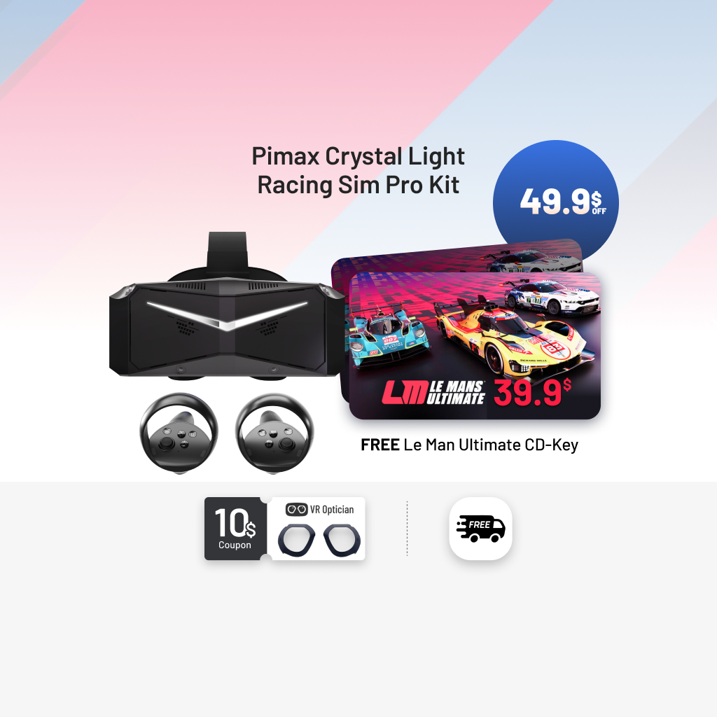 Pimax Crystal Light Racing Simulator-Kit 