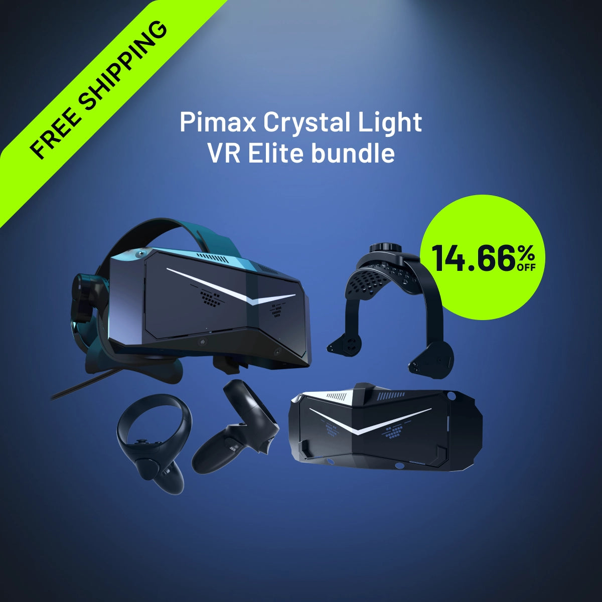 حزمة Pimax Crystal Light VR Elite