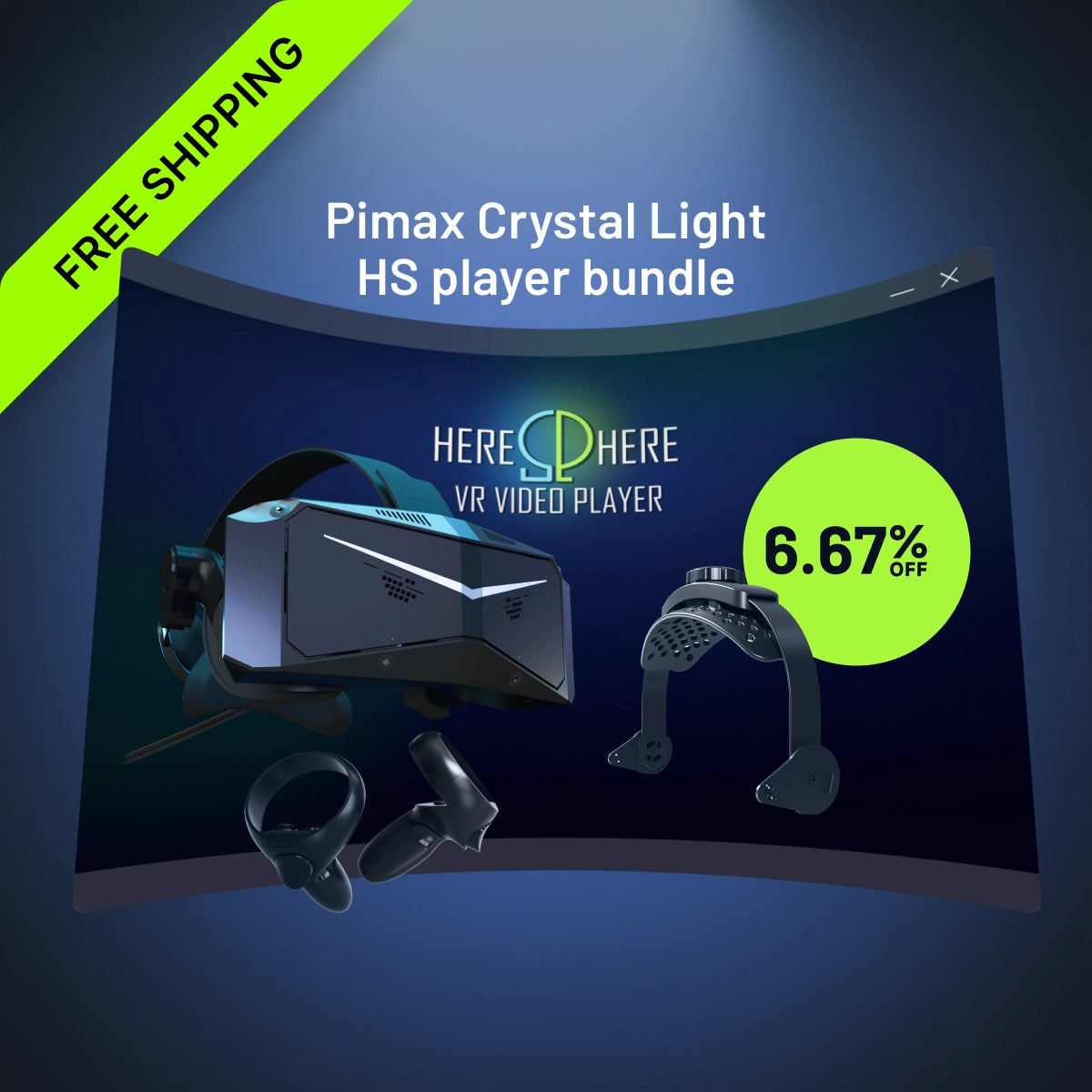 حزمة Pimax Crystal Light HS Player
